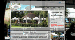 Desktop Screenshot of pavillion-am-see.de